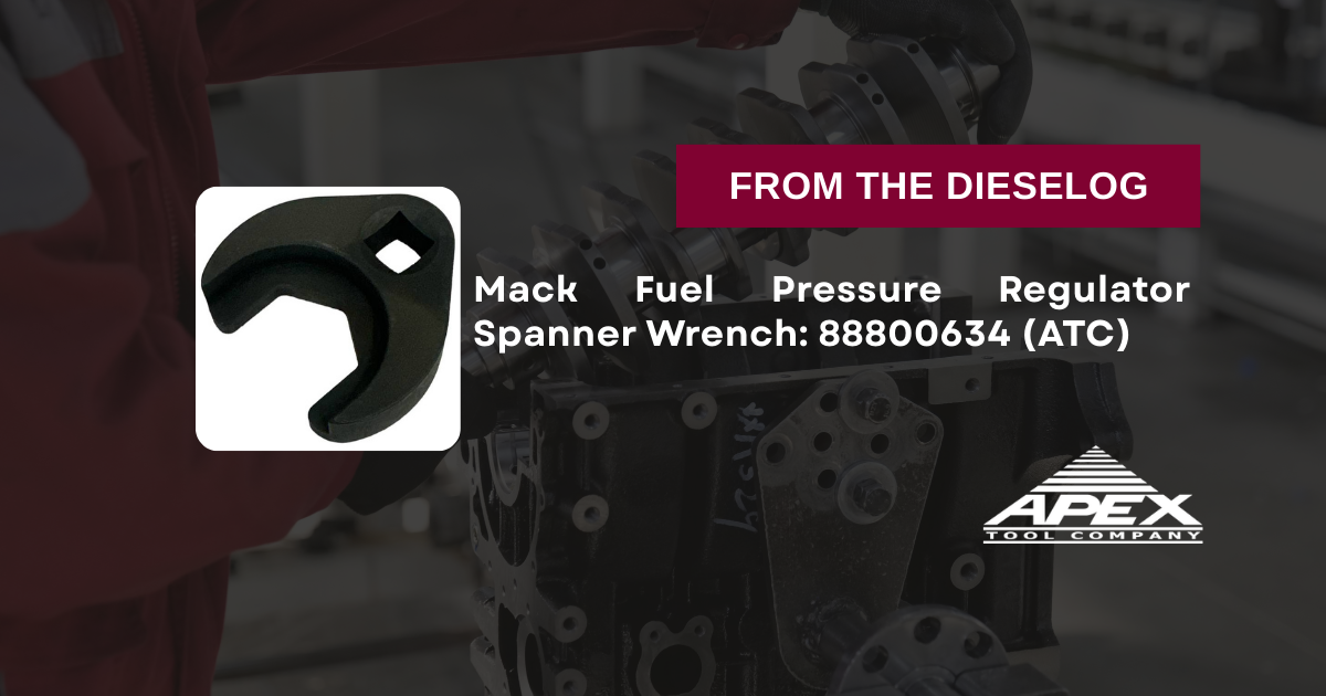 Mack Fuel Pressure Regulator Spanner Wrench: 88800634 (ATC)